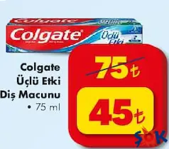Colgate Üçlü Etki Diş Macunu 75 ml