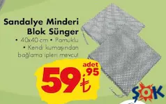 Sandalye Minderi Blok Sünger