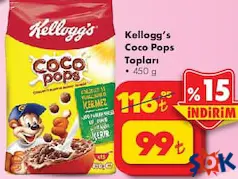 Kellogg's Coco Pops Topları 450 g