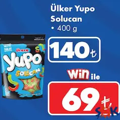 Ülker Yupo Solucan 400 g