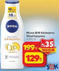 Nivea Q10 Sıkılaştırıcı Vücut Losyonu 250 ml