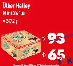Ülker Halley Mini 24'lü 247,2 g