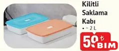 Kilitli Saklama Kabı 2 L Kilitli Saklama Kabı 2 L