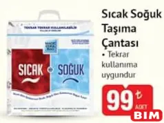 Sıcak Soğuk Taşıma Çantası Sıcak Soğuk Taşıma Çantası