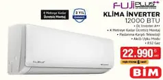 FujiPlus Klima Inverter 12000 BTU FujiPlus Klima Inverter 12000 BTU