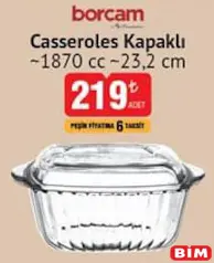 Paşabahçe Borcam Caseroles Kapaklı Paşabahçe Borcam Caseroles Kapaklı