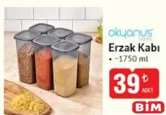Okyanus Home Erzak Kabı 1750 ml Okyanus Home Erzak Kabı 1750 ml