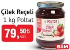 Poltat Çilek Reçeli 1 kg Poltat Çilek Reçeli 1 kg