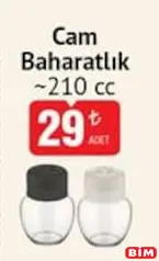 Cam Baharatlık 210 cc Cam Baharatlık 210 cc