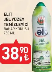 Tarım Kredi Elit Jel Yüzey Temizleyici Bahar Kokusu 750 ml Tarım Kredi Elit Jel Yüzey Temizleyici Bahar Kokusu 750 ml