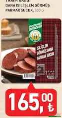 Tarım Kredi Dana Isıl İşlem Görmüş Parmak Sucuk 300 g Tarım Kredi Dana Isıl İşlem Görmüş Parmak Sucuk 300 g
