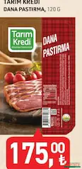 Tarım Kredi Dana Pastırma 120 g Tarım Kredi Dana Pastırma 120 g