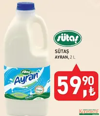 Sütaş Ayran 2 L Sütaş Ayran 2 L