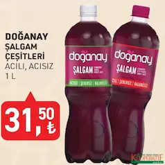 Doğanay Şalgam Çeşitleri Acılı/Acısız 1 L Doğanay Şalgam Çeşitleri Acılı/Acısız 1 L