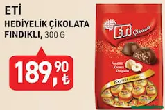 Eti Hediyelik Çikolata Fındıklı 300 g - Bayram Şekeri/Çikolatası Eti Hediyelik Çikolata Fındıklı 300 g - Bayram Şekeri/Çikolatası