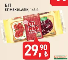 Eti Etimek Klasik 143 g Eti Etimek Klasik 143 g
