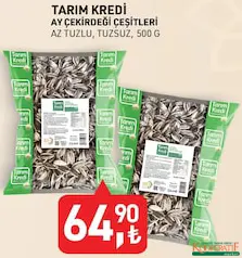 Tarım Kredi Ay Çekirdeği Çeşitleri 500 g Tarım Kredi Ay Çekirdeği Çeşitleri 500 g