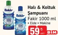 Fakir Halı & Koltuk Şampuanı 1000 ml Fakir Halı & Koltuk Şampuanı 1000 ml