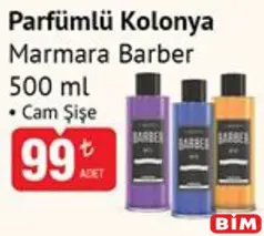 Marmara Barber Parfümlü Kolonya Cam Şişe 500 ml Marmara Barber Parfümlü Kolonya Cam Şişe 500 ml