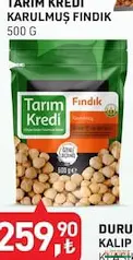 Tarım Kredi Kavrulmuş Fındık 500 g - Koop Market kampanyası Tarım Kredi Kavrulmuş Fındık 500 g - Koop Market'te sadece 259,90 TL