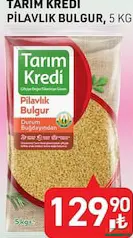 Tarım Kredi Pilavlık Bulgur 5 kg - Koop Market kampanyası Tarım Kredi Pilavlık Bulgur 5 kg - Koop Market'te sadece 129,90 TL