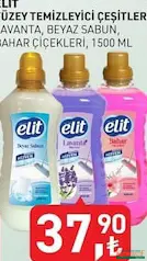 Elit Yüzey Temizleyici Çeşitleri 1500 ml - Koop Market kampanyası Elit Yüzey Temizleyici Çeşitleri 1500 ml - Koop Market'te sadece 37,90 TL