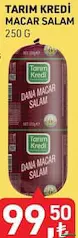 Tarım Kredi Macar Salam 250 g - Koop Market kampanyası Tarım Kredi Macar Salam 250 g - Koop Market'te sadece 99,50 TL