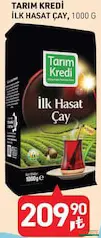 Tarım Kredi İlk Hasat Çay 1000 g - Koop Market kampanyası Tarım Kredi İlk Hasat Çay 1000 g - Koop Market'te sadece 209,90 TL