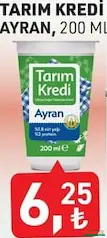 Tarım Kredi Ayran 200 ml - Koop Market kampanyası Tarım Kredi Ayran 200 ml - Koop Market'te sadece 6,25 TL