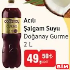 Doğanay Gurme Acılı Şalgam Suyu 2 L - BİM'de 49,50 TL