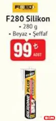 Fixed F280 Silikon 280 g Fixed F280 Silikon 280 g - BİM'de 99,00 TL