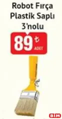 Sgs Robot Fırça Plastik Saplı 3’nolu Sgs Robot Fırça Plastik Saplı 3’nolu - BİM'de 89,00 TL