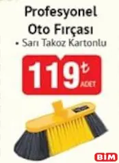 Sgs Profesyonel Oto Fırçası Sgs Profesyonel Oto Fırçası - BİM'de 119,00 TL