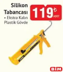 Sgs Silikon Tabancası Sgs Silikon Tabancası - BİM'de 119,00 TL