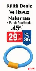 Kilitli Deniz ve Havuz Makarnası Kilitli Deniz ve Havuz Makarnası - BİM'de 29,00 TL