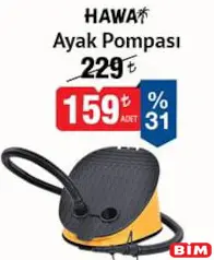 Hawai Ayak Pompası Hawai Ayak Pompası - BİM'de 159,00 TL