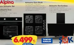 Alpina Cam Ankastre Set - ŞOK'da 6.499,00 TL