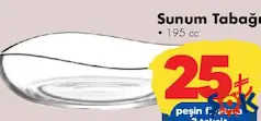 Lav Sunum Tabağı 195 cc - ŞOK'da 25,00 TL