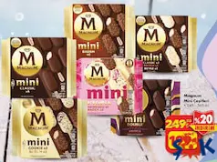 Magnum Mini Classic 6'lı Dondurma - ŞOK'da 199,00 TL