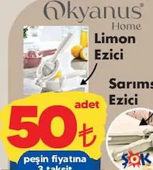 Okyanus Home Limon Ezici - ŞOK'da 50,00 TL
