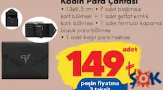 Kadın Para Çantası - ŞOK'da 149,00 TL