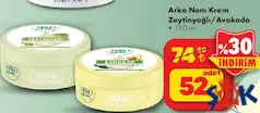Arko Nem Krem Zeytinyağlı/Avokado 150 ml - ŞOK'da 52,00 TL