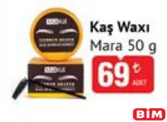 Mara Kaş Waxı 50 g - BİM'de 69,00 TL