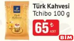 Tchibo Türk Kahvesi 100 g - BİM'de 65,00 TL