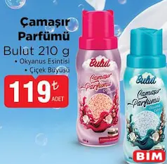 Bulut Çamaşır Parfümü 210 g - BİM'de 119,00 TL