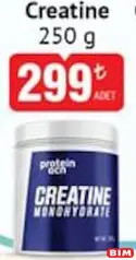 Protein Ocn Creatine 250 g - BİM'de 299,00 TL