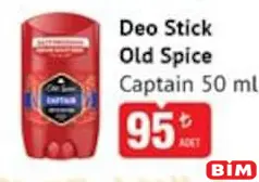 Old Spice Captain Deo Stick Deodorant 50 ml - BİM'de 95,00 TL