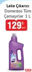 Domestos Tüm Çamaşırlar Leke Çıkarıcı 1 L - BİM'de 129,00 TL