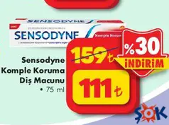 Sensodyne Komple Koruma Diş Macunu 75 ml - ŞOK'da 111,00 TL