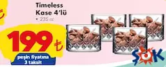 Paşabahçe Timeless 530040 255 cc 4'lü Kase - ŞOK'da 199,00 TL